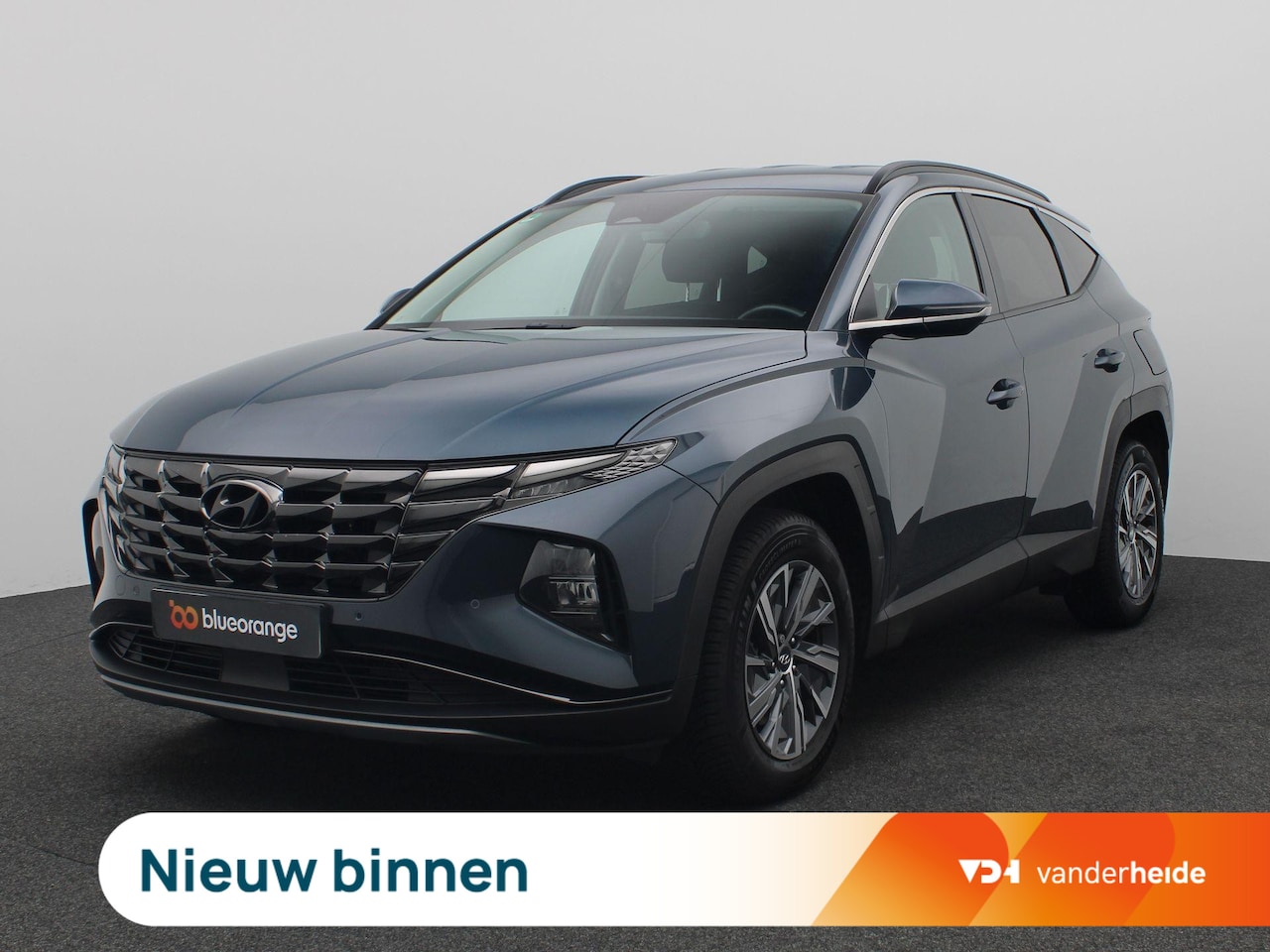Hyundai Tucson - 1.6 T-GDI HEV Comfort 230PK Aut. Trekhaak, Achteruitrijcamera, Navi, Keyless, 17" LM Velge - AutoWereld.nl