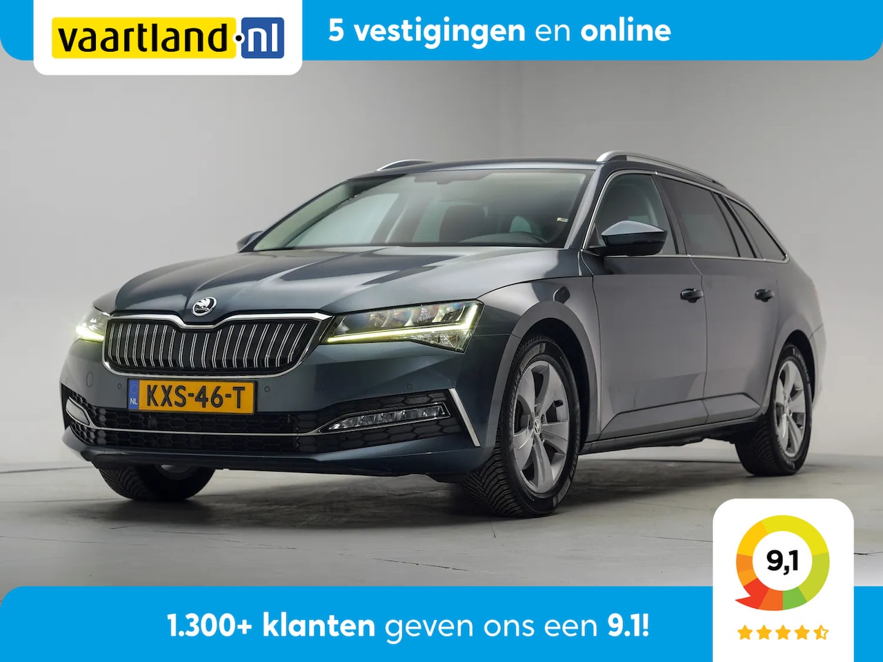 Skoda Superb - 1.4 TSI iV Business Edition Aut. [ Navi Camera Carplay ] - AutoWereld.nl