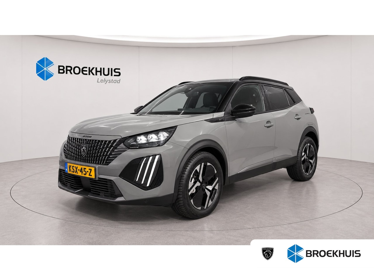 Peugeot 2008 - 1.2 PURETECH 130PK GT PACK AUTOMAAT / NAVI / LEDER / CLIMA / LED / PDC / 17" LMV / APPLE C - AutoWereld.nl