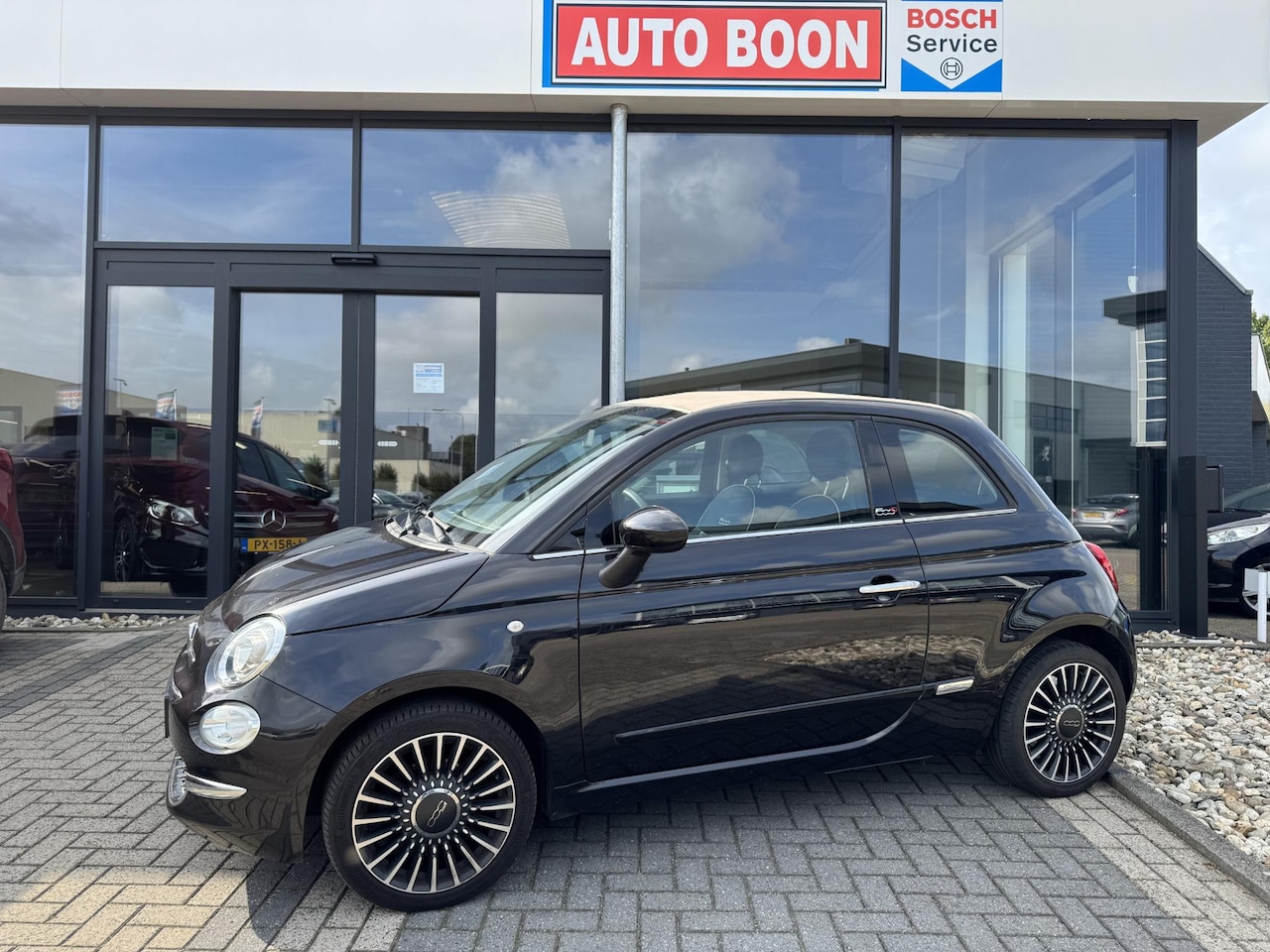 Fiat 500 C - 0.9 80PK CABRIOTOP LOUNGE ; NAVI/MEDIA/BLUETOOTH/ S&S/KUIPZETELS/DAB/CHROOM - 2 EIG./NL AU - AutoWereld.nl