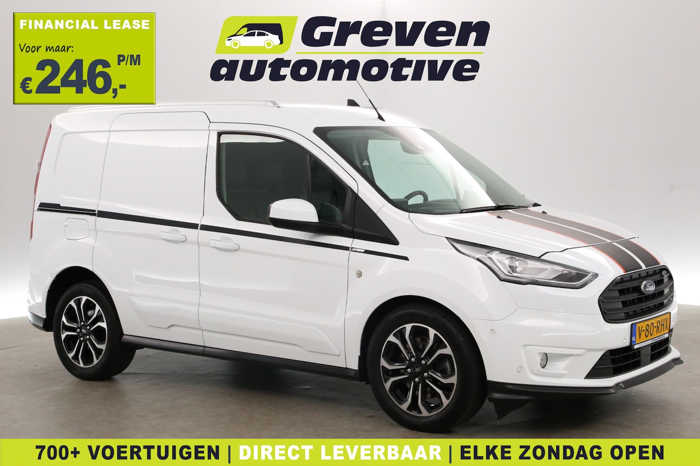 Ford Transit Connect - 1.5 TDCI 120PK Sport | 3 Zits | Clima | Camera | Cruise | Bi-Xenon | Carplay | Navi | Park - AutoWereld.nl