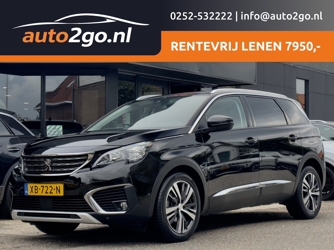 Peugeot 5008 - 1.2 AUT6 ALLURE 102D.KM! 7PERS LEDER NAVI CAMERA DIGI-DASH APPLE-CARPLAY LED LMV PDC - AutoWereld.nl