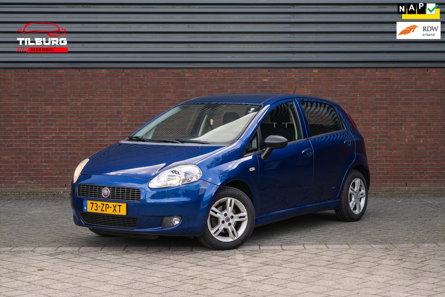 Fiat Grande Punto - 1.4 GP afgeleverd met nieuwe apk - AutoWereld.nl