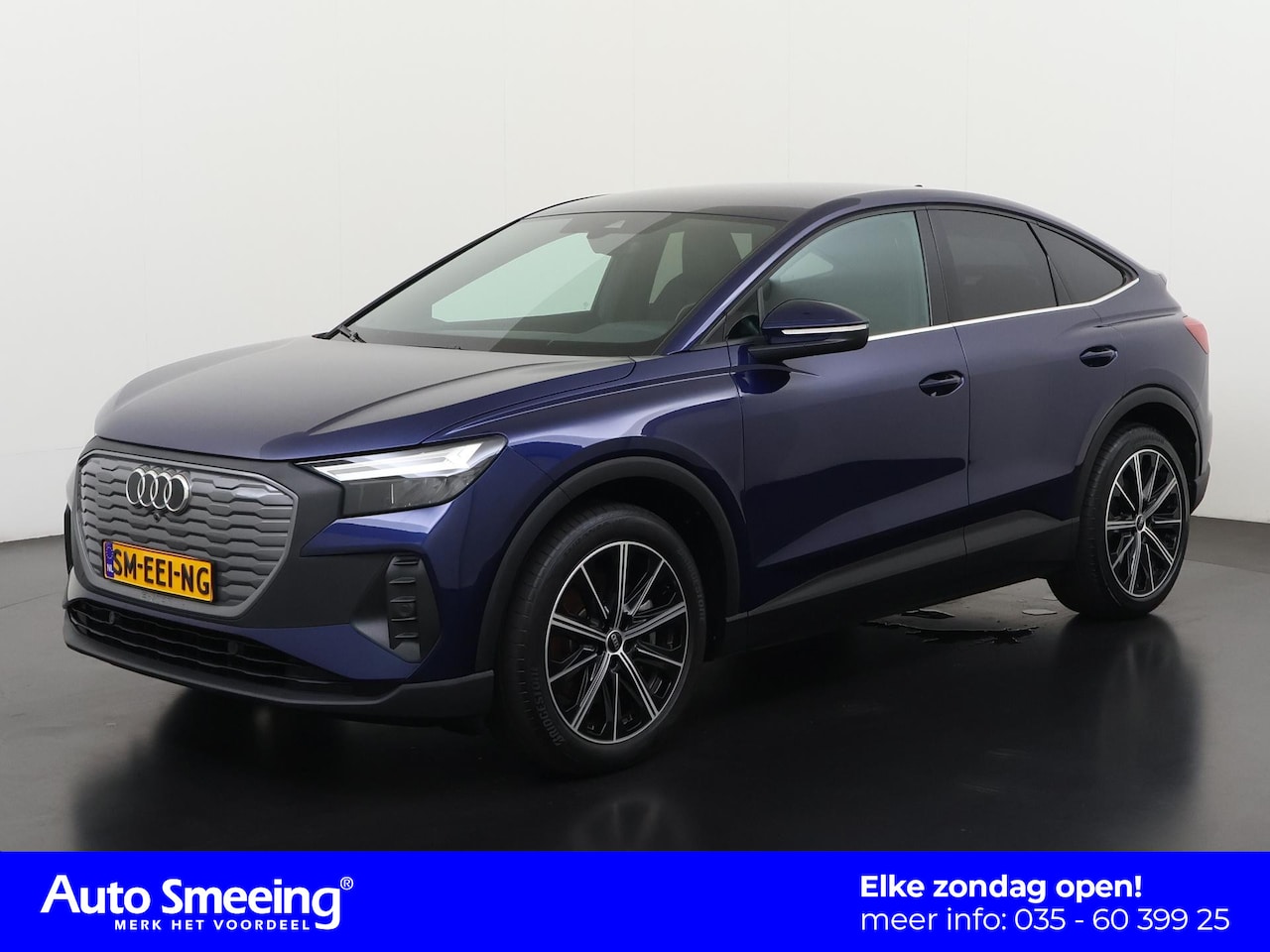 Audi Q4 Sportback e-tron - 40 S-Line 77 kWh | SOH 99% | Warmtepomp | Trekhaak | Zondag Open! - AutoWereld.nl