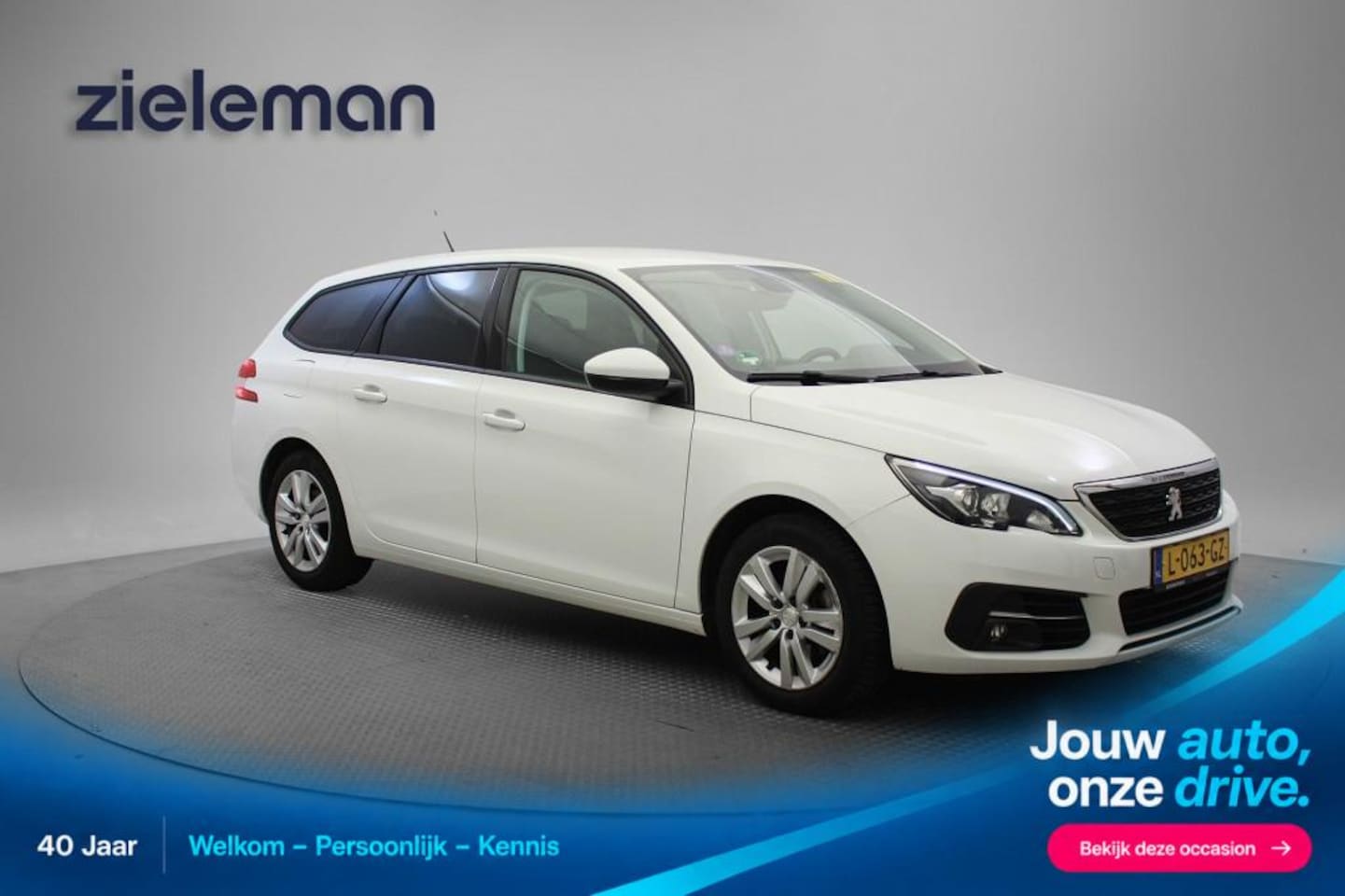 Peugeot 308 SW - 1.2 Puretech Active - Digitaal Cockpit, Carplay, Cruise, Trekhaak - AutoWereld.nl