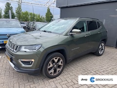 Jeep Compass - 1.4 MultiAir Limited 4x4 l Trekhaak l Navigatie l Green Metallic l Side Assist l Parkeerse