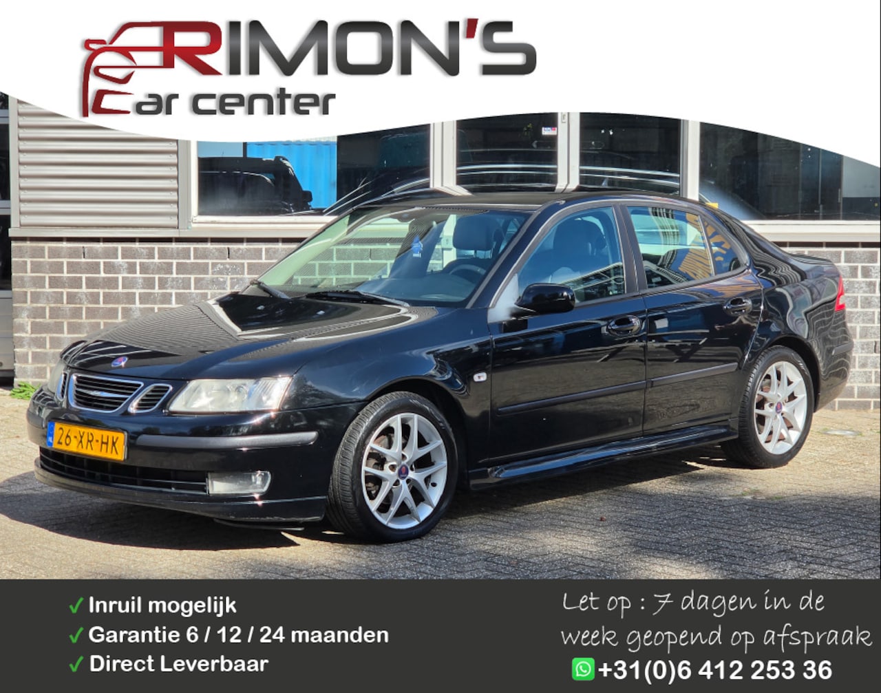 Saab 9-3 Sport Sedan - 1.8t Linear Automaat Leder Apk 09-2027 - AutoWereld.nl