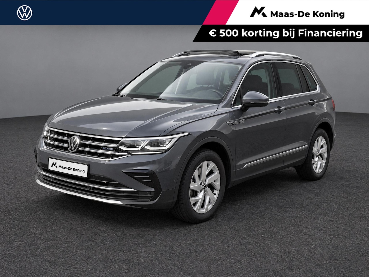 Volkswagen Tiguan - 1.4 TSI eHybrid 245pk DSG Elegance · Panoramadak · 360 Camera · Inklap. Trekhaak · Dodehoe - AutoWereld.nl
