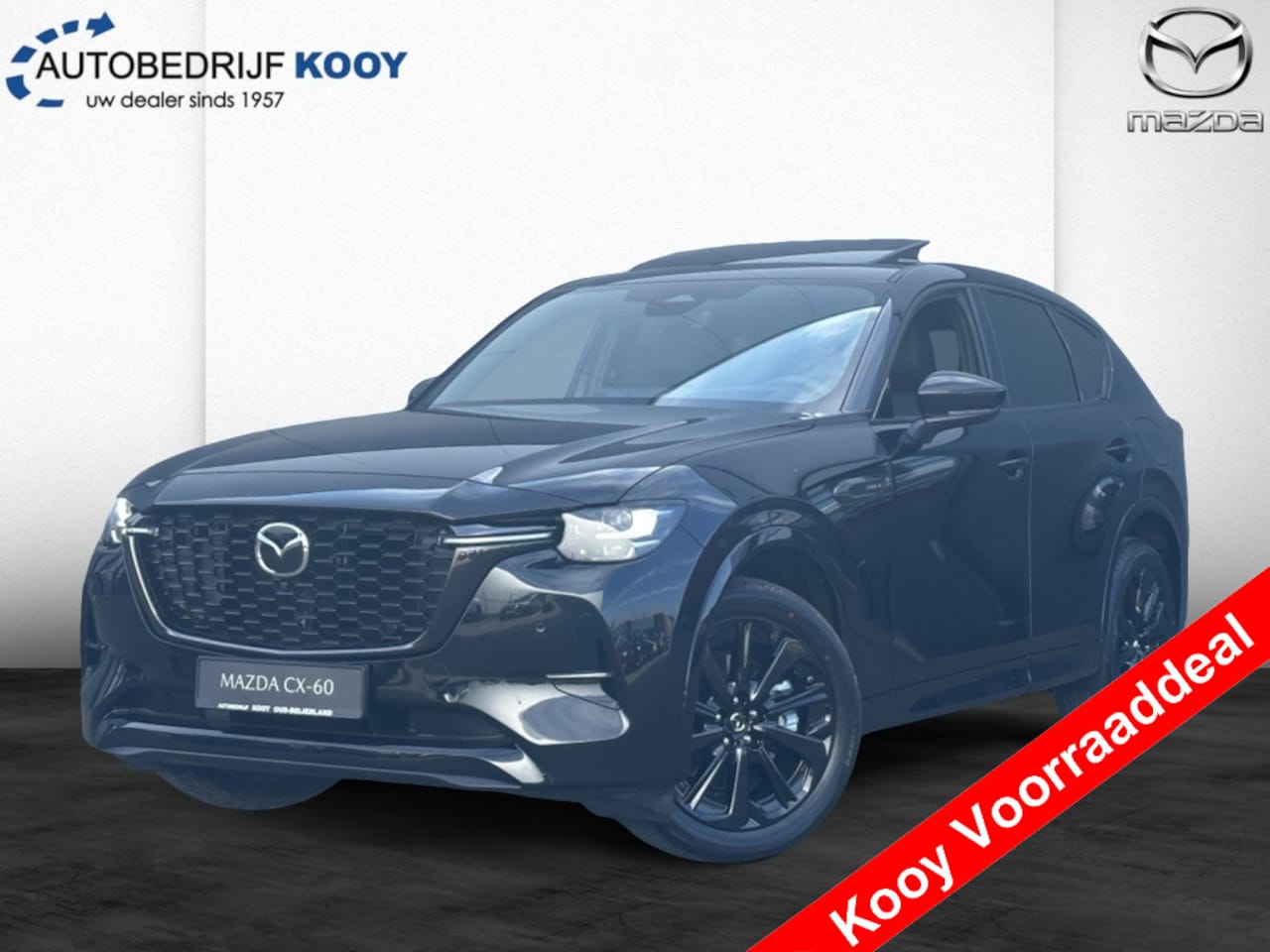 Mazda CX-60 - 2.5 PHEV Homura Plus / Kooy voorraadvoordeel! - AutoWereld.nl