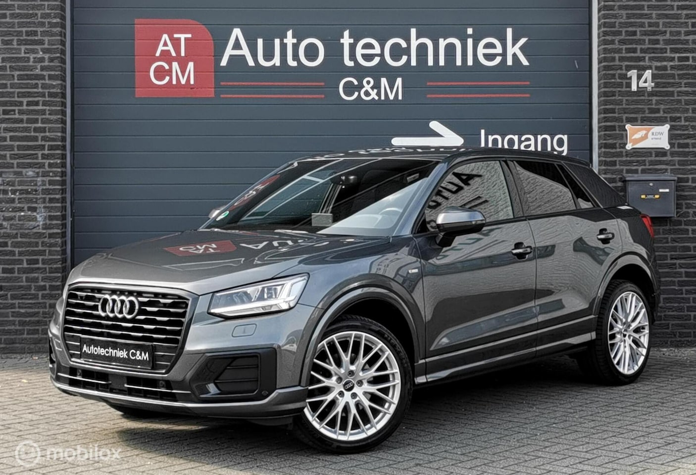 Audi Q2 - 1.4 TFSI S-LINE 150PK/CRUISE/TREKHAAK/LED/LEDER/VOL - AutoWereld.nl