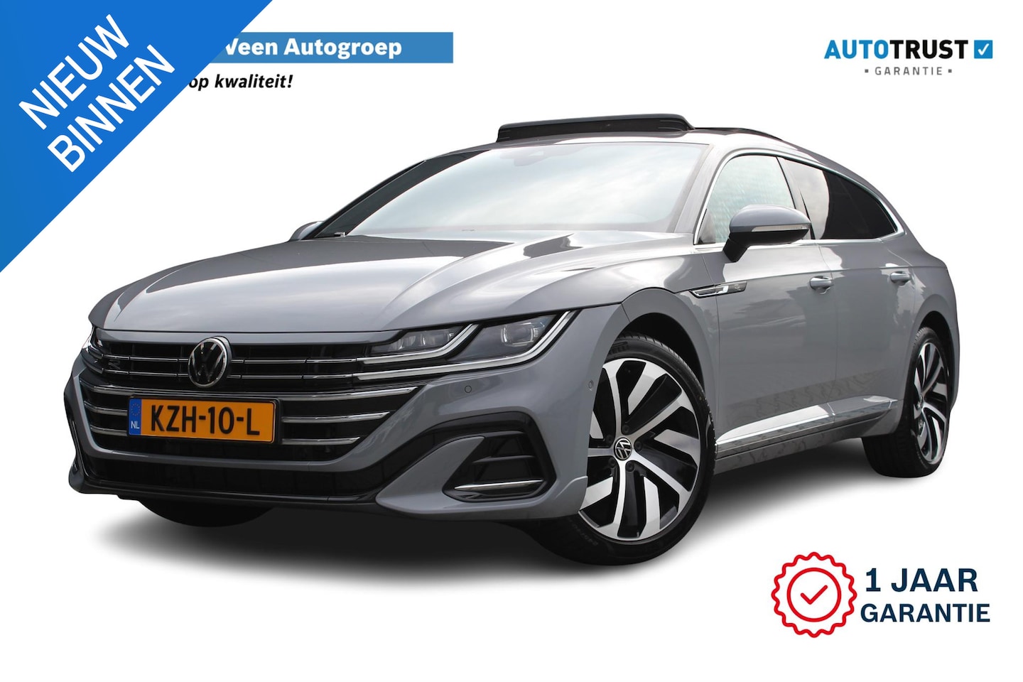 Volkswagen Arteon - 1.4 TSI R-Line Business+ Incl. 12 maanden garantie | SOH 100% | Airco | Adaptieve Cruise | - AutoWereld.nl