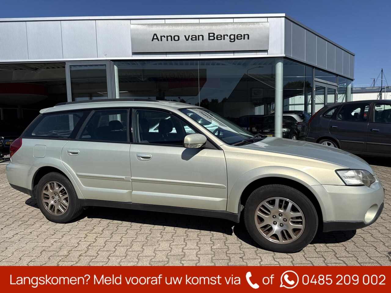 Subaru Outback - 2.5i Executive 2.5i Executive, AUTOMAAT, climatronic, cruisecontrol, trekhaak, pdc. - AutoWereld.nl