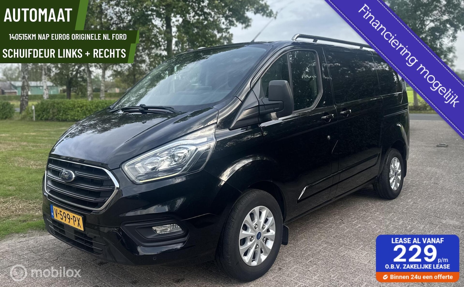 Ford Transit Custom - 280 2.0 TDCI 130PK Automaat L1H1 Limited - AutoWereld.nl