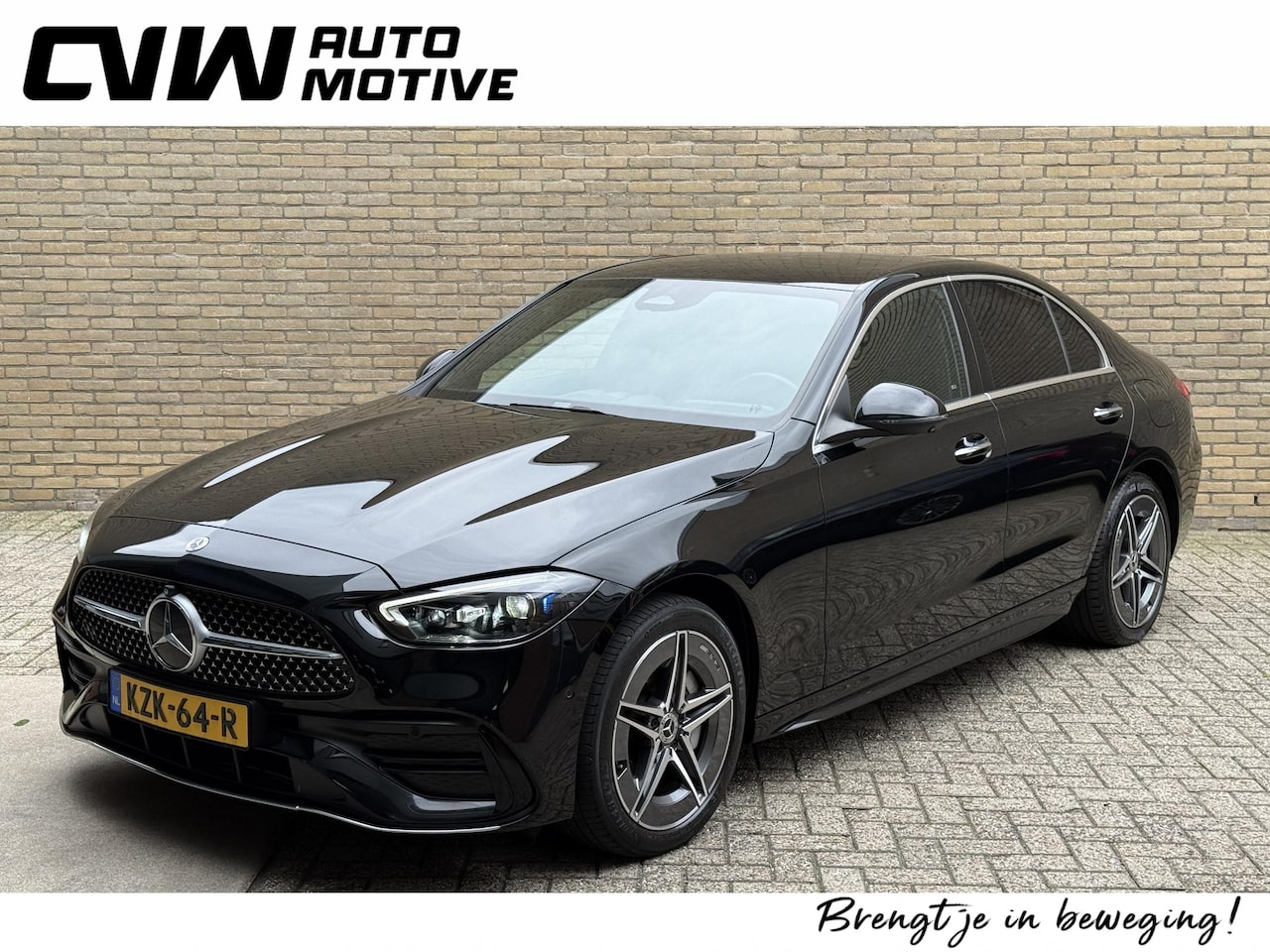 Mercedes-Benz C-klasse - 300 e AMG Line | 3 fase | Trekhaak wegklapbaar | 360 camera | Sfeerverlichting | Adaptieve - AutoWereld.nl