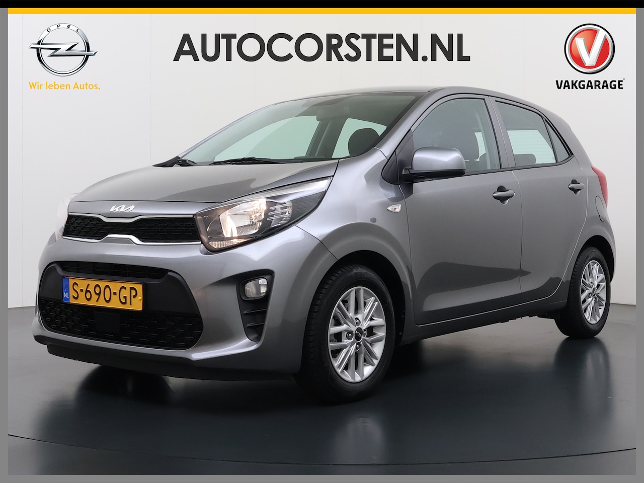 Kia Picanto - 5Drs Camera Apple Carplay Android Auto Isofix Airco DynamicLine Bluetooth Cruise Control L - AutoWereld.nl