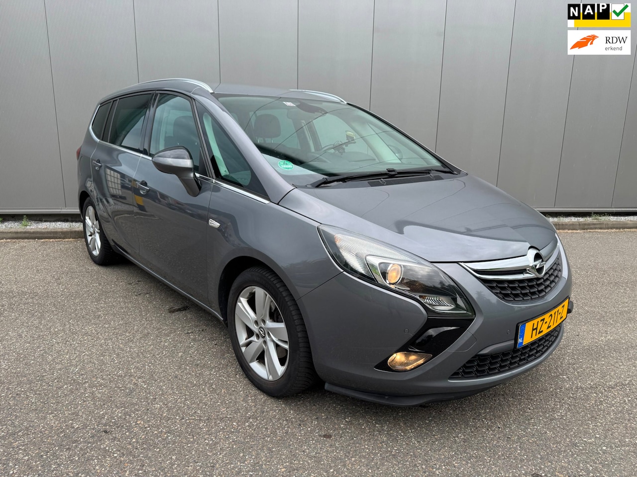 Opel Zafira Tourer - 1.6 CDTI Business+ 7p. leder navi clima camera - AutoWereld.nl