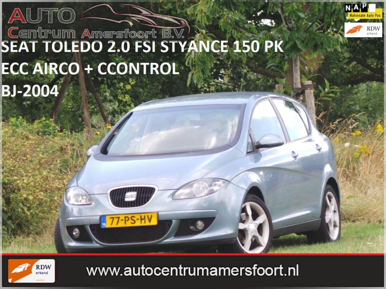 SEAT Toledo - 2.0 FSI Stylance 2.0 FSI Stylance ( INRUIL MOGELIJK ) - AutoWereld.nl