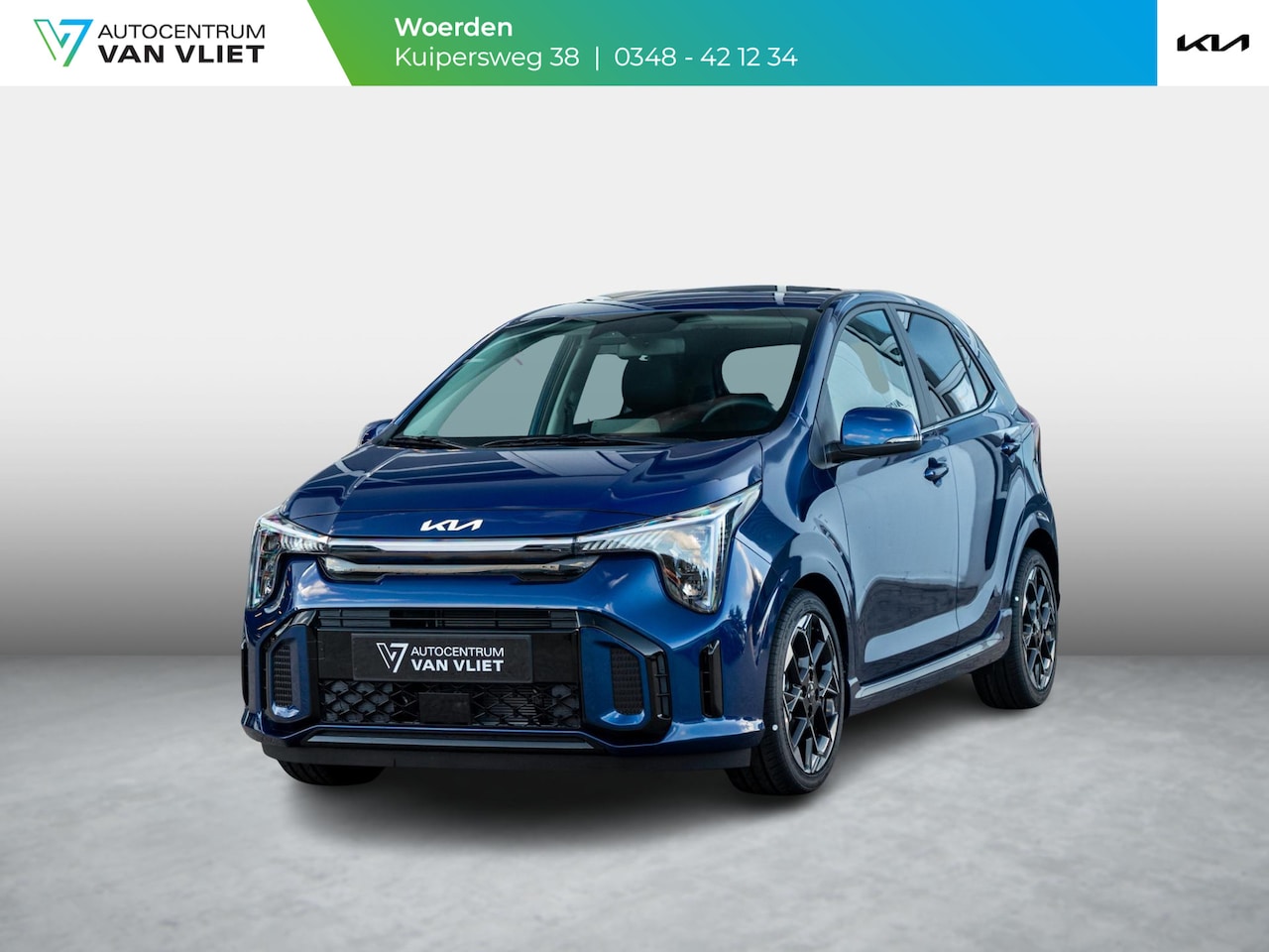 Kia Picanto - 1.0 GDi GT-Line | Actieprijs* | Navi. | Clima. | Adapt. Cruise. | Stoel&Stuur Verwarming | - AutoWereld.nl