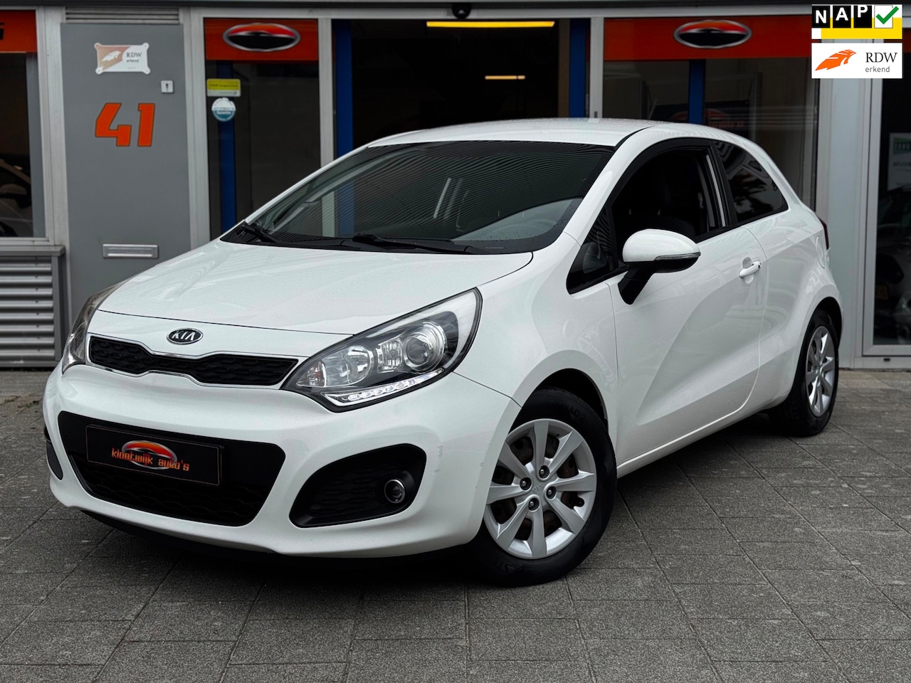 Kia Rio - 1.2 CVVT Super Pack Airco Cruise LED NAP Dealer Onderhouden - AutoWereld.nl