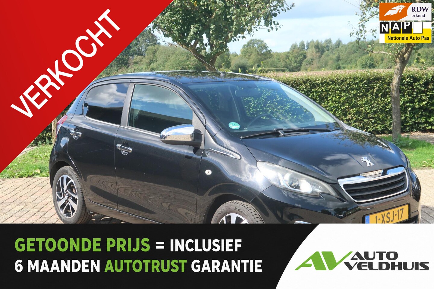 Peugeot 108 - 1.0 e-VTi Première Camera Leer - AutoWereld.nl