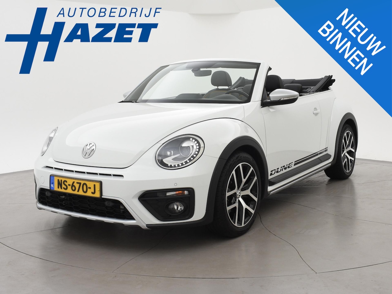 Volkswagen Beetle Cabriolet - 1.2 TSI DUNE *ORIG. NL / 29.911 KM!* + STOELVERW. | 18 INCH | XENON - AutoWereld.nl