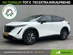 Nissan Ariya - e-4ORCE Evolve 87kWh / Duurste uitvoering / 1.500kg Trekgewicht / Vierwielaandrijving / Pa