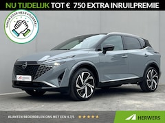 Nissan Qashqai - 1.3 MHEV Xtronic Tekna Plus / Fabrieksgarantie tot 10-2028 / Panorama dak / HUD / BOSE aud