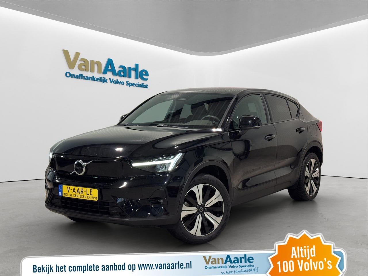 Volvo C40 - Recharge Twin Plus SOH 95% ACC Panoramadak Stoelverwarming Parkeercamera 408pk - AutoWereld.nl