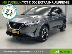 Nissan Qashqai - 1.3 MHEV Xtronic Tekna Automaat / Trekhaak / Dealeronderhouden
