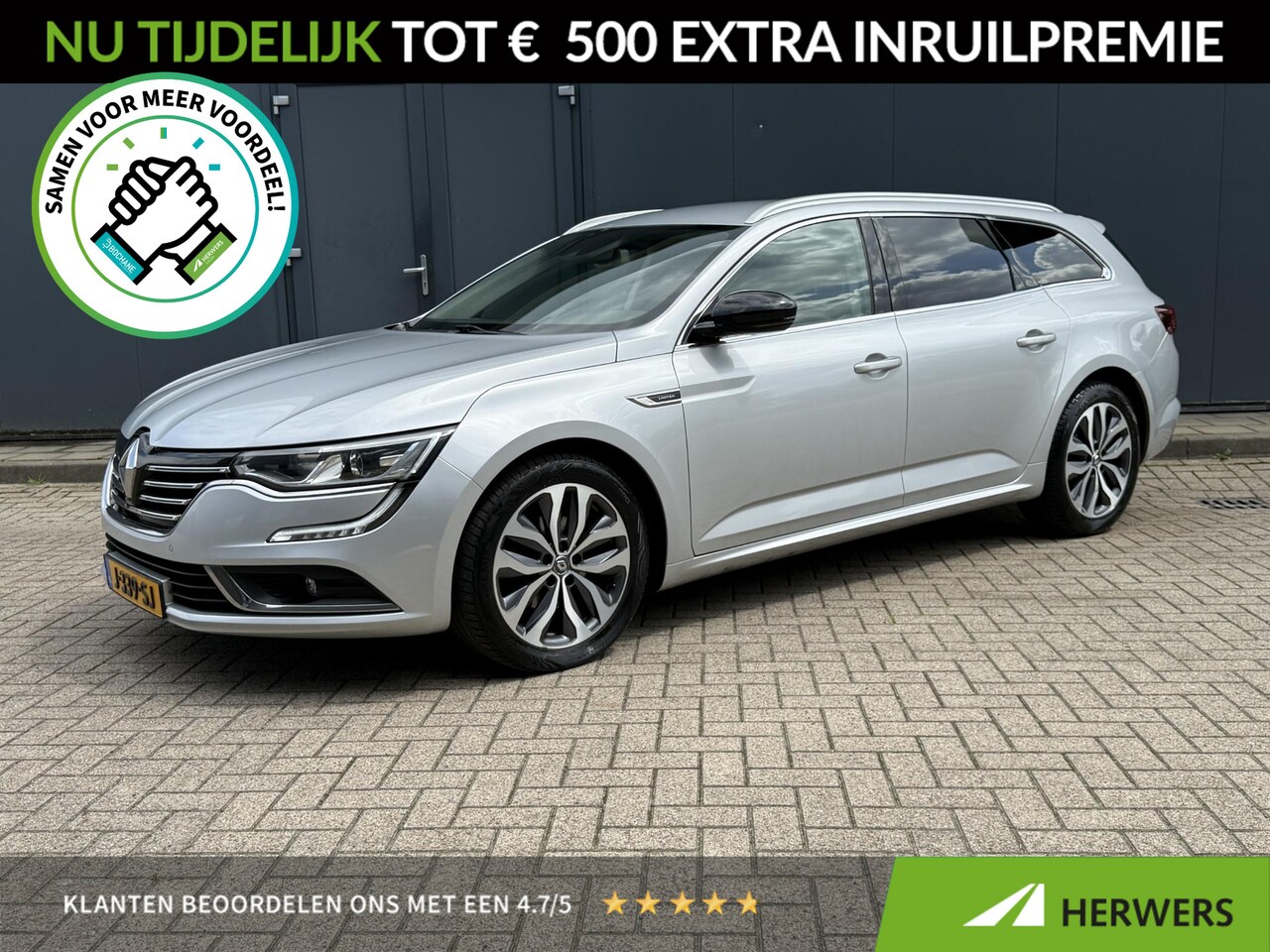 Renault Talisman Estate - 1.3 TCe Limited / Trekhaak 1800 kg / Trekgewicht Automaat / Navigatie / Cruise Control / - AutoWereld.nl