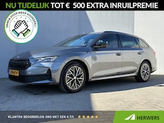 Skoda Octavia Combi - 1.5 TSI MHEV Sportline / Fabrieksgarantie t/m 12-2026 / Adaptieve Cruise Control / Navigat
