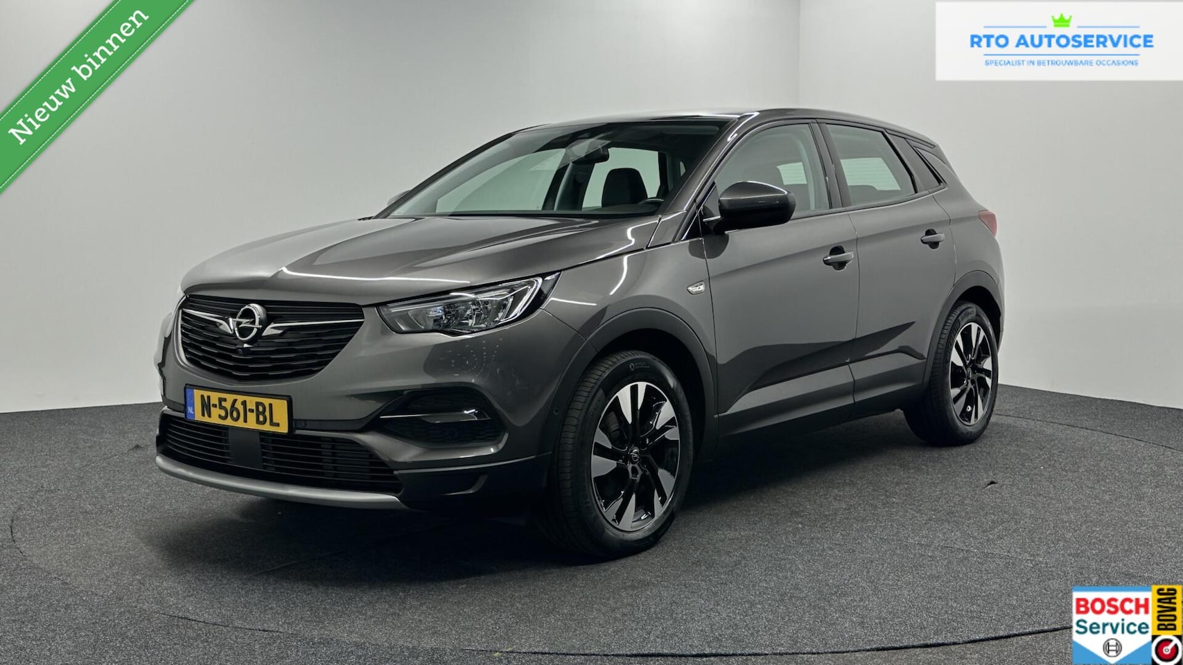 Opel Grandland X - 1.2 Turbo Elegance CAMERA TREKHAAK LM NAVI CARPLAY CRUISE ECC. - AutoWereld.nl
