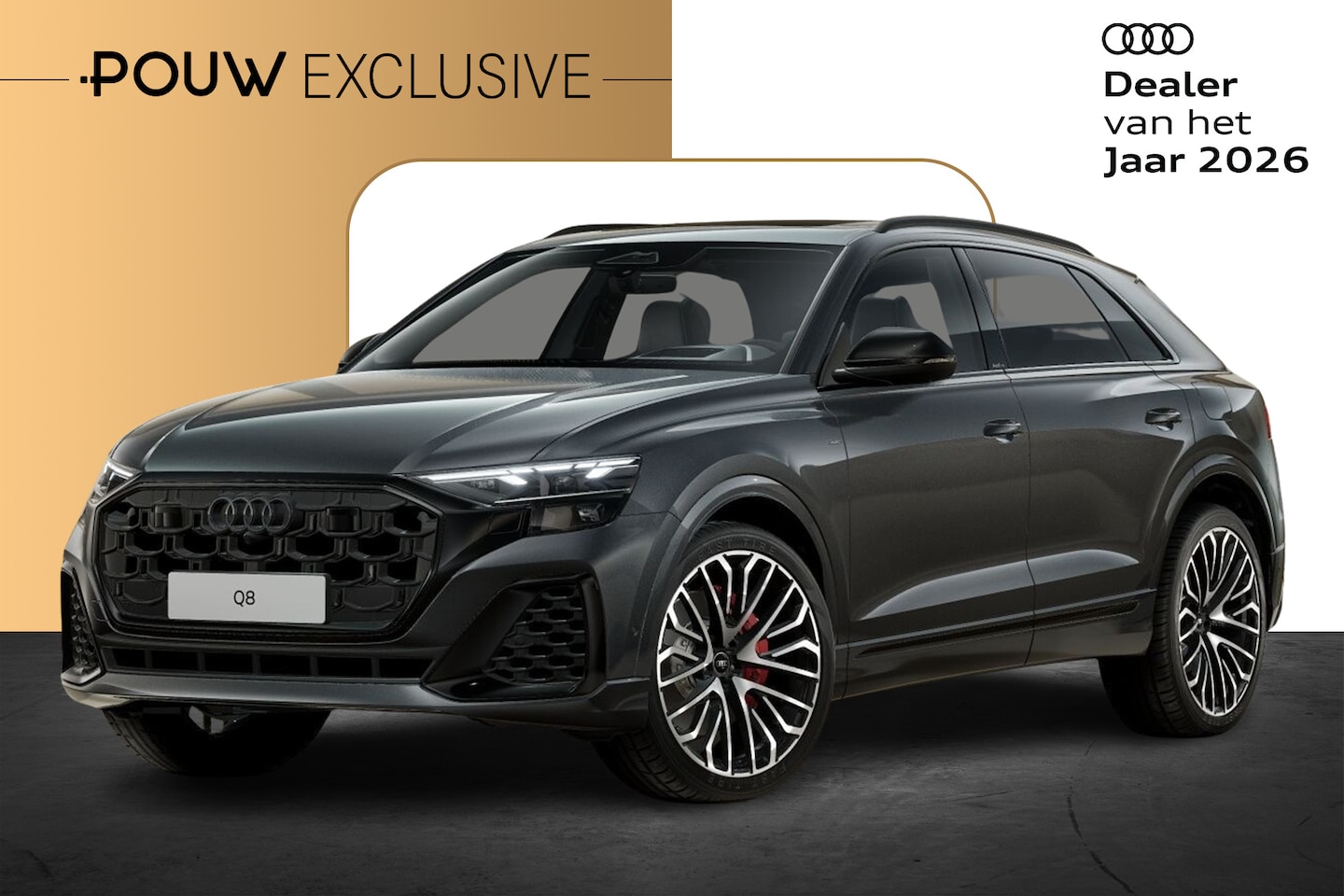 Audi Q8 - 60 TFSI e quattro Competition Plus | Matrix LED Koplampen | 360 Camera - AutoWereld.nl