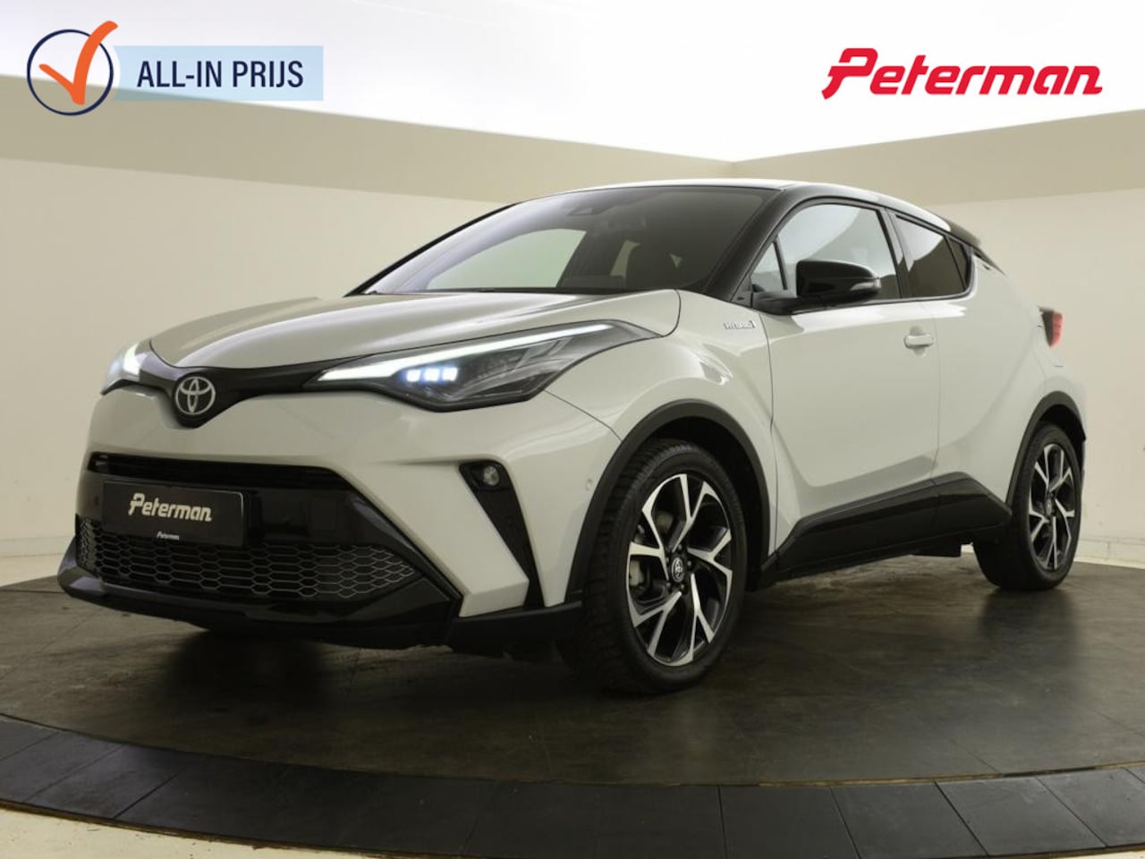Toyota C-HR - 2.0 Hybrid GR-Sport Bi-Tone | Trekhaak | JBL | Blindspot | PDC - AutoWereld.nl