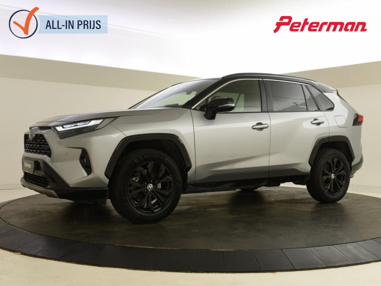 Toyota RAV4 - 2.5 Hybrid Style Bi Tone | Elektr. a. Klep | Carplay | PDC - AutoWereld.nl