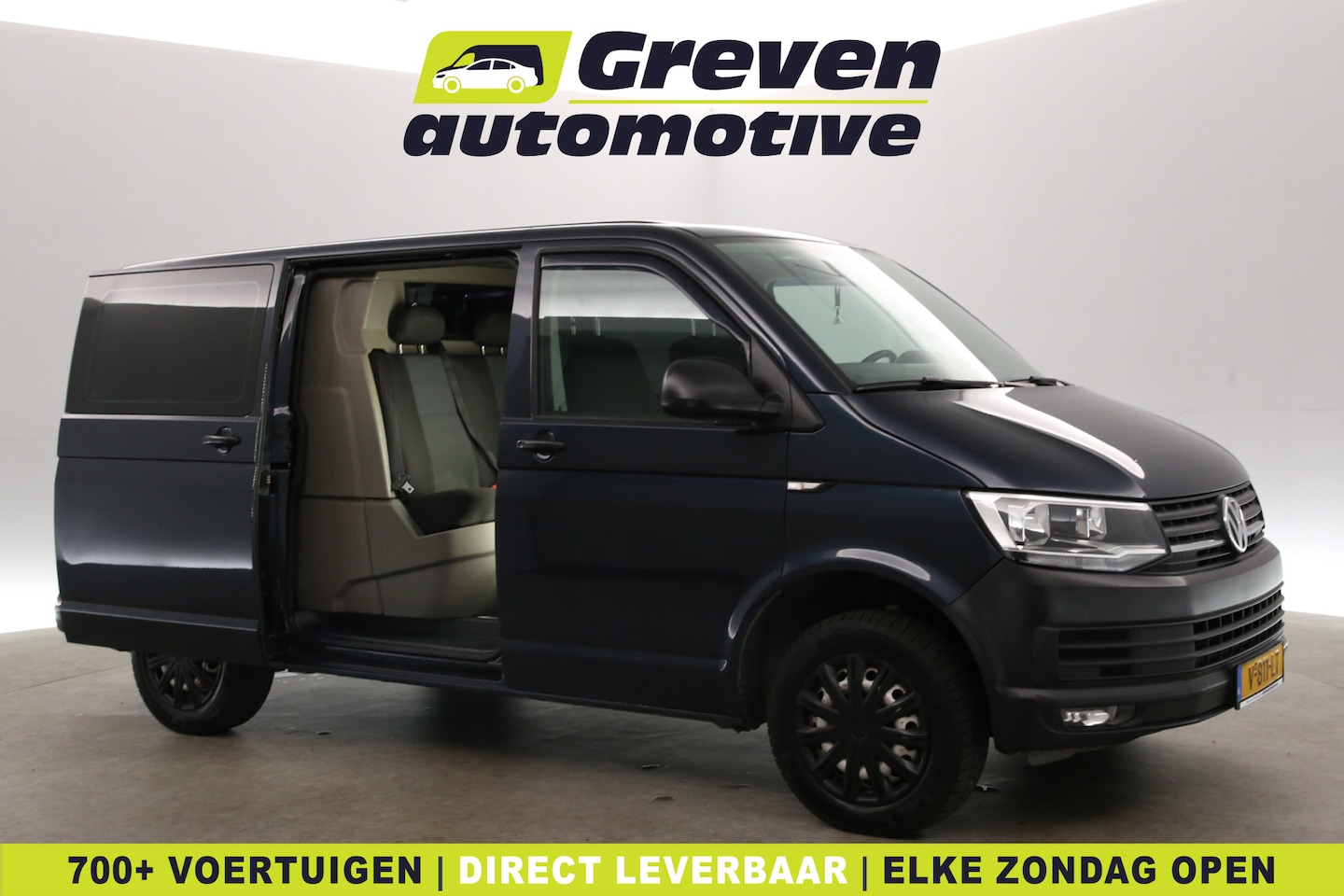Volkswagen Transporter - 2.0 TDI L1H1 | Dubbele Cabine | Airco | Cruise | Parkeersens. | Elektrpakket | EXPORT - AutoWereld.nl