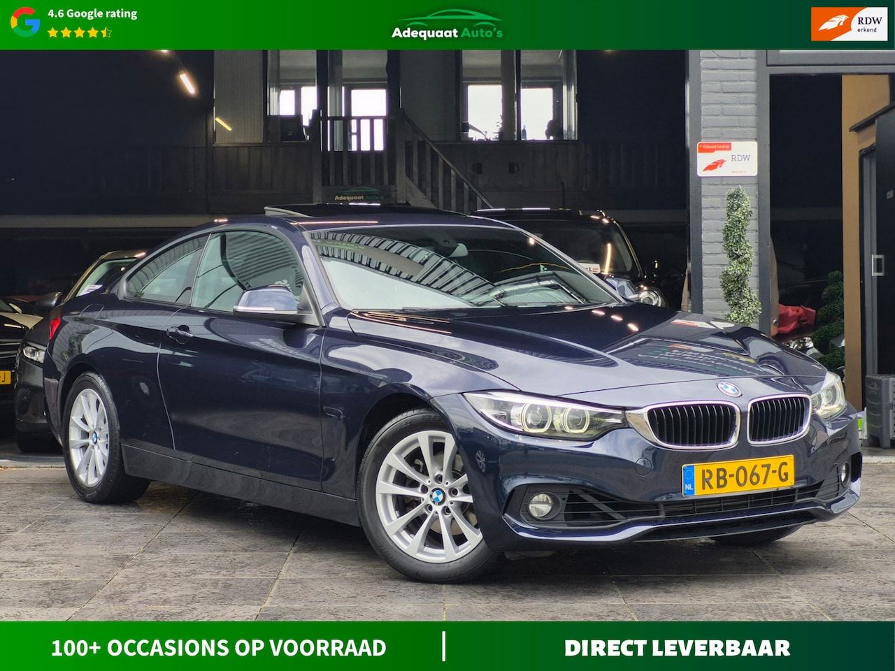 BMW 4-serie Coupé - 418i High Executive|AUT|1e eig|NAP|PANO - AutoWereld.nl