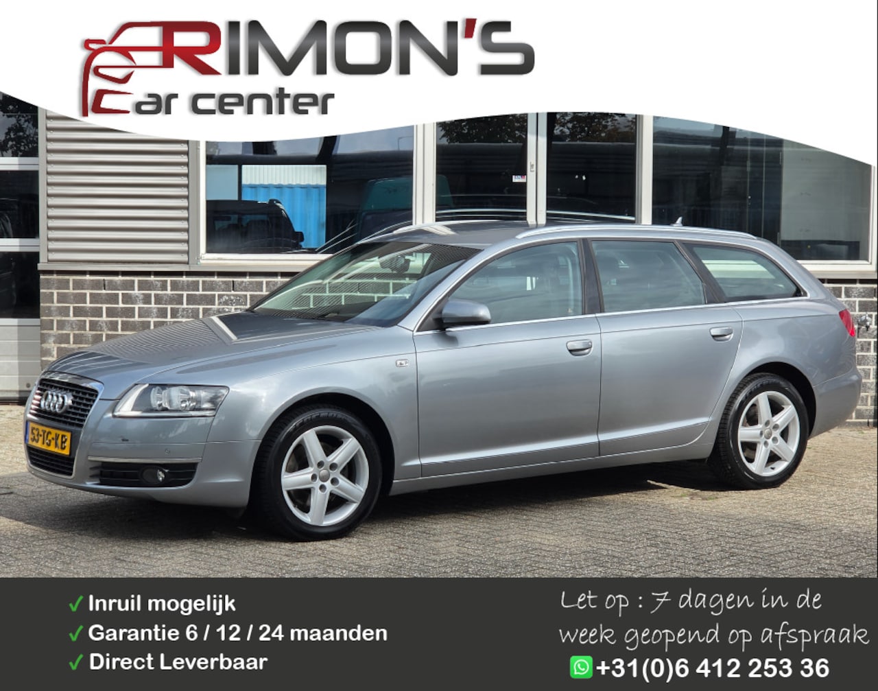 Audi A6 Avant - 2.4 Pro Line Camera Apk Tm 08-2027 - AutoWereld.nl
