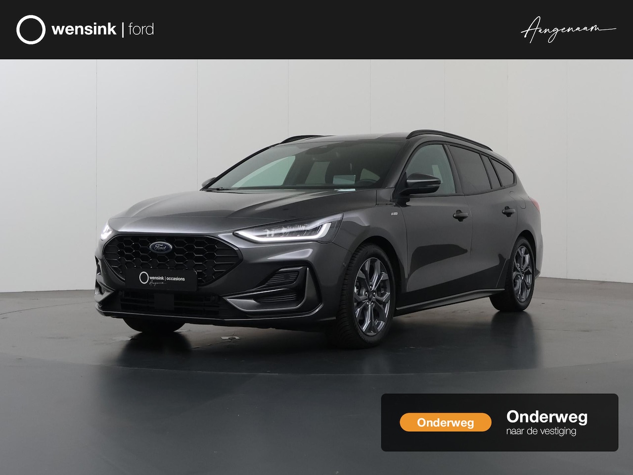 Ford Focus Wagon - 1.0 EcoBoost 114kW St-Line X 155pk Automaat | Afn. Trekhaak | Winterpakket | Adaptieve Cru - AutoWereld.nl