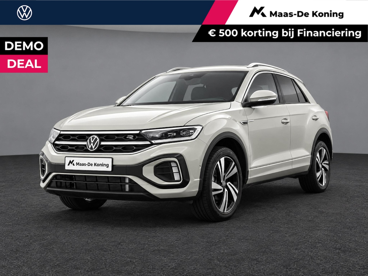 Volkswagen T-Roc - 1.5 TSI 150pk DSG R-Line · Camera · Keyless · Dodehoeksensor · Stoelverwarming · ACC · Ele - AutoWereld.nl