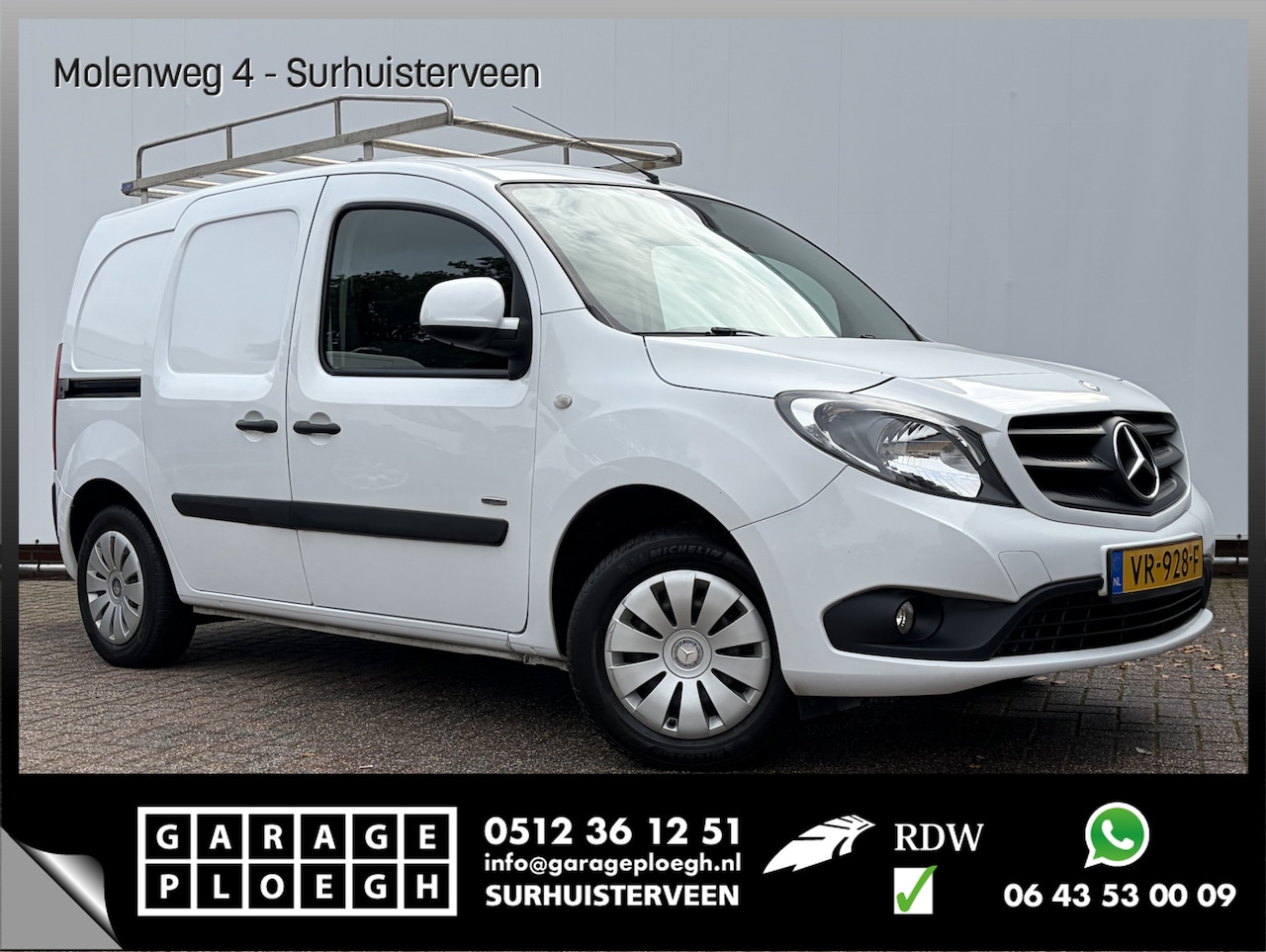 Mercedes-Benz Citan - 109 CDI BlueEFFICIENCY Trekhaak Bluetooth Airco Marge Orig.NL! - AutoWereld.nl