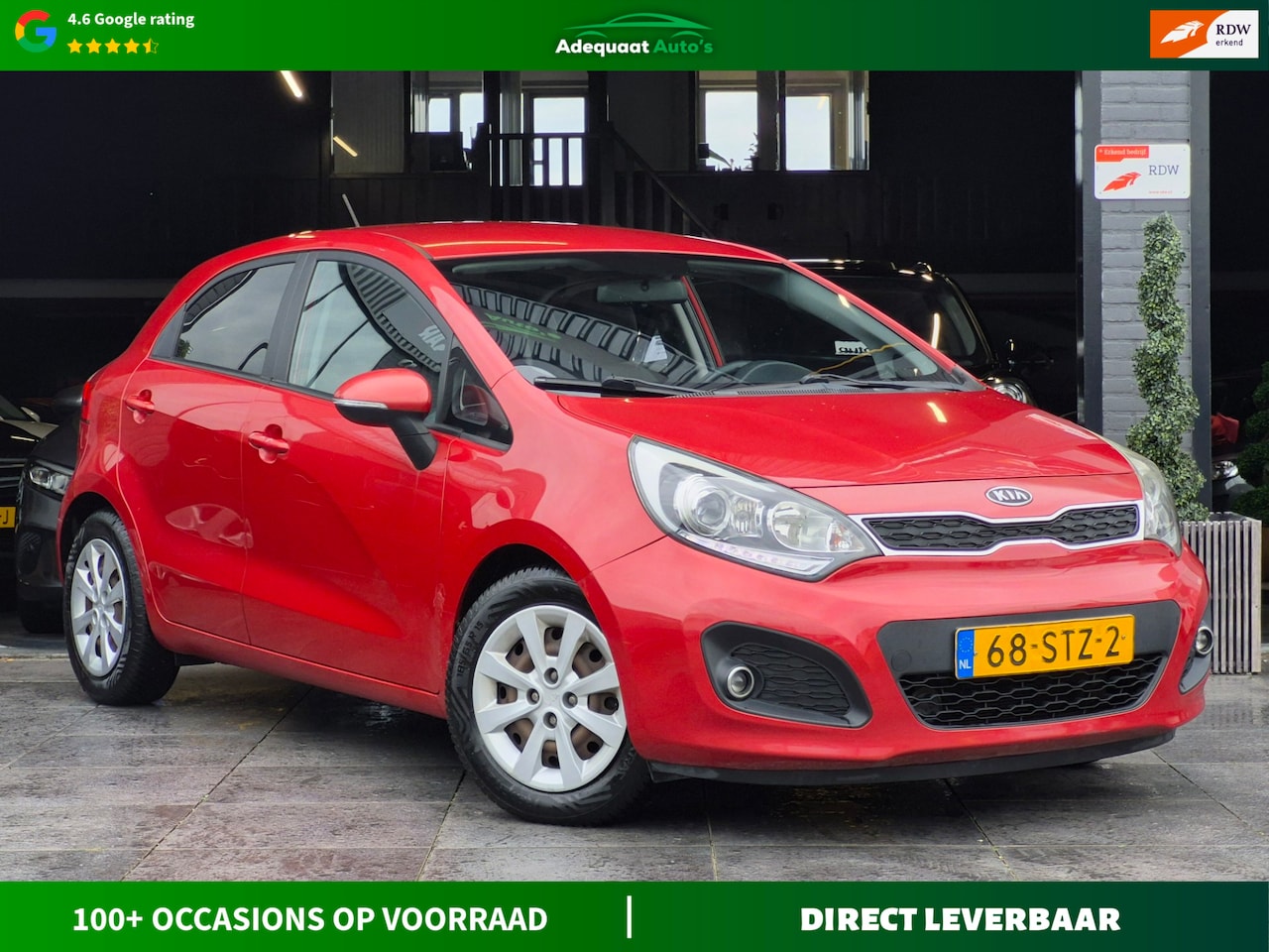 Kia Rio - 1.2 CVVT Plus Pack|2e eig|NAP|Airco|El.Ramen|USB|APK - AutoWereld.nl