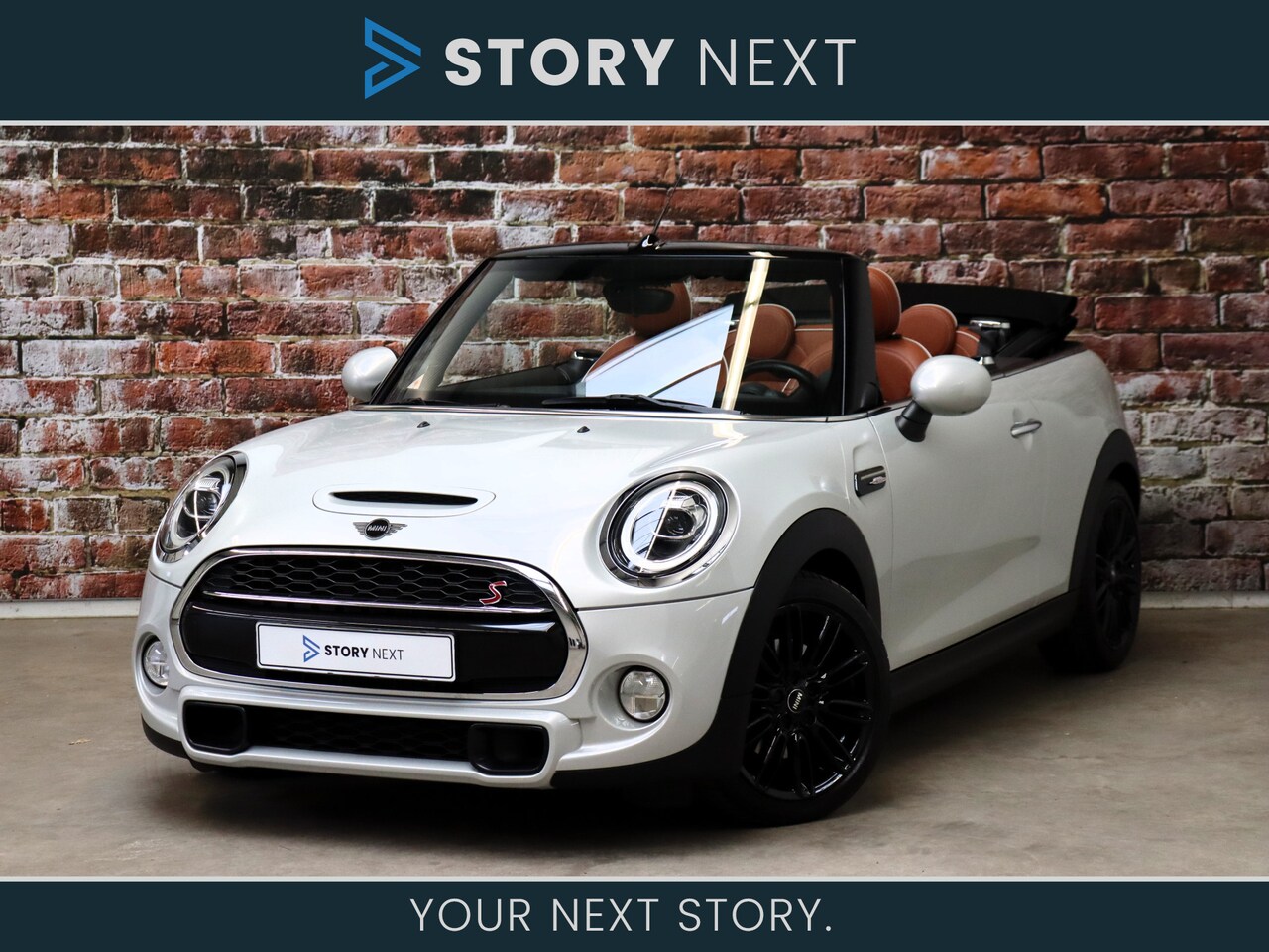 MINI Cabrio - Cooper S Chili Automaat / Navigatiesysteem / Leder / Climate Control / Harman Kardon / Par - AutoWereld.nl