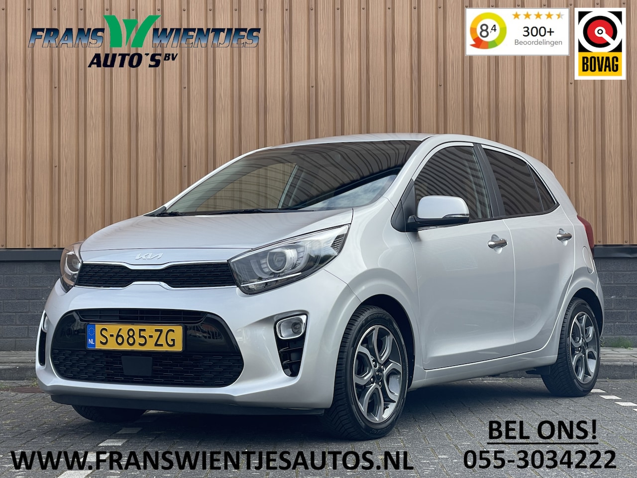 Kia Picanto - 1.0 DPi DynamicPlusLine | Achteruitrijcamera | Keyless go/entry | Apple Carplay | Aircondi - AutoWereld.nl