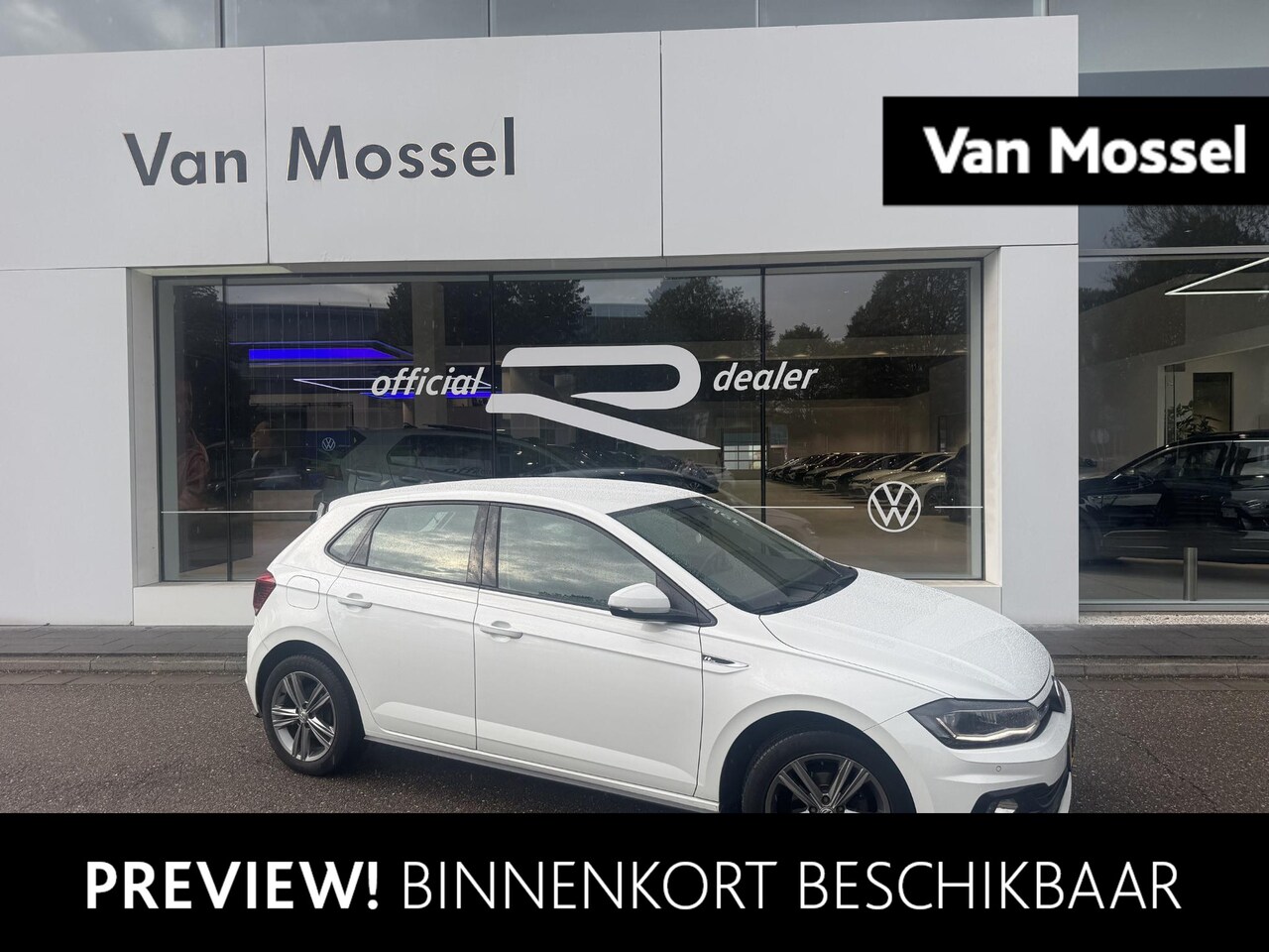 Volkswagen Polo - 1.0 TSI 95 PK | R-Line exterieur | Parkeersensoren | Stoelverwarming | LED | Climatic | Sn - AutoWereld.nl