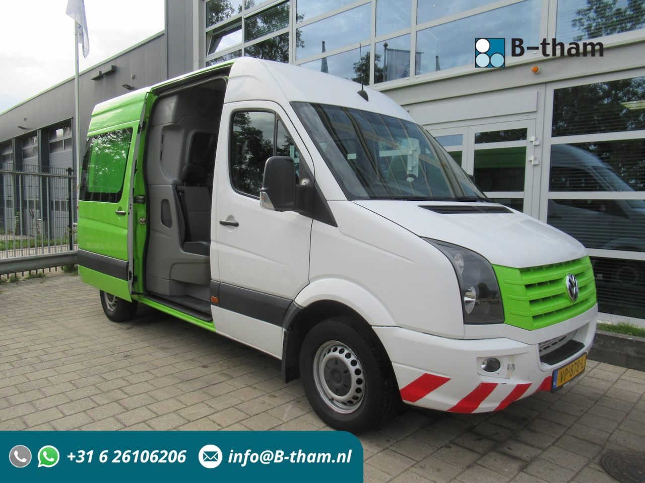 Volkswagen Crafter - 32 2.0 TDI L2H2 DOKA Dubbelcabine Werkplaats / Werkstatt - AutoWereld.nl