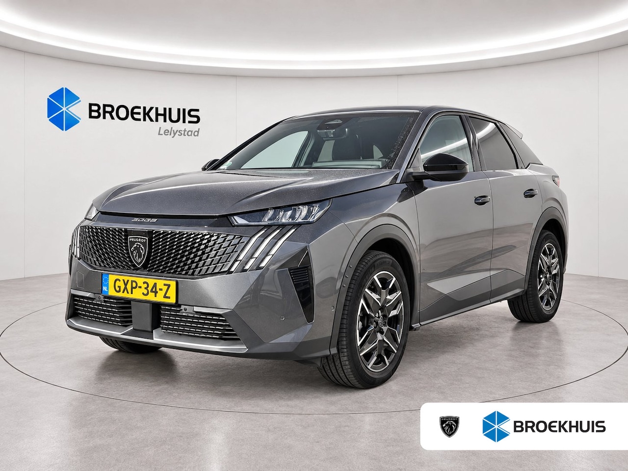 Peugeot 3008 - 1.2 HYBRID 136PK ALLURE AUTOMAAT / NAVI / LEDER / CLIMA / FULL-LED / 19" LMV / KEYLESS / A - AutoWereld.nl