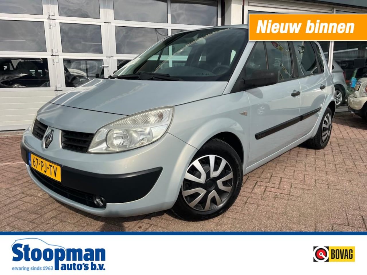 Renault Scénic - 1.6 16V Expression Airco Cruise PDC Bluet. - AutoWereld.nl