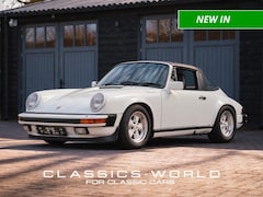 Porsche 911 Targa - 3.2 Carrera – Grand Prix Weiss – 915 Manual - Just Arrived