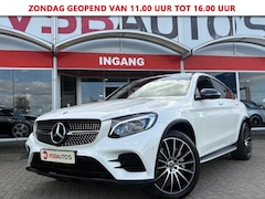 Mercedes-Benz GLC-klasse - GLC COUPE 250 4MATIC AMG-PAKKET 211PK NL-AUTO LEER SCHUIFDAK NAVI CAMERA BURNMEISTER NIGHT